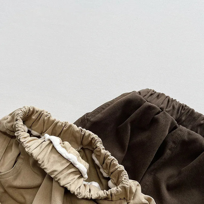 ロングパンツ・スウェットパンツ キッズパンツ ルーズカーゴパンツ 2カラー【mh0004811】