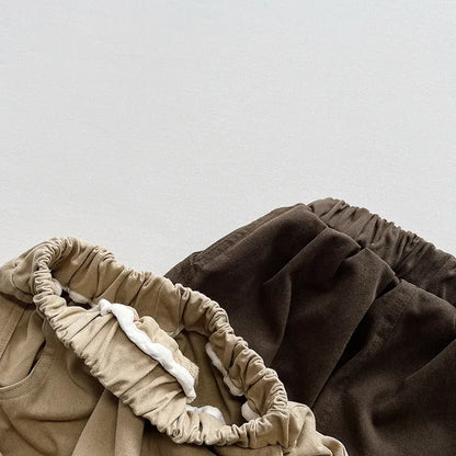 ロングパンツ・スウェットパンツ キッズパンツ ルーズカーゴパンツ 2カラー【mh0004811】