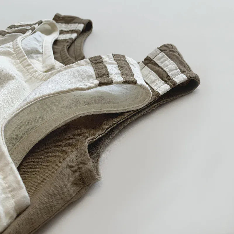 タンクトップ・キャミソール・ノースリーブトップス キッズトップス ノースリーブシャツ シンプルペーシック 2カラー【mh0006327】