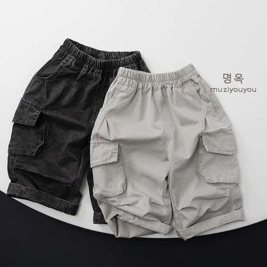 ロングパンツ・スウェットパンツ Casual Loose Cargo Pants カーゴパンツ【mh0012020】