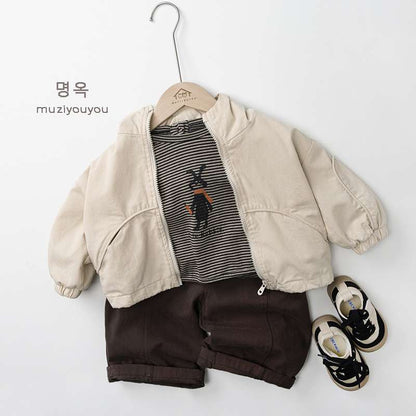 ショートコート・ジャケット・ジャンパー Casual Versatile Fashion Jacket カジュアルジャケット【mh0012021】