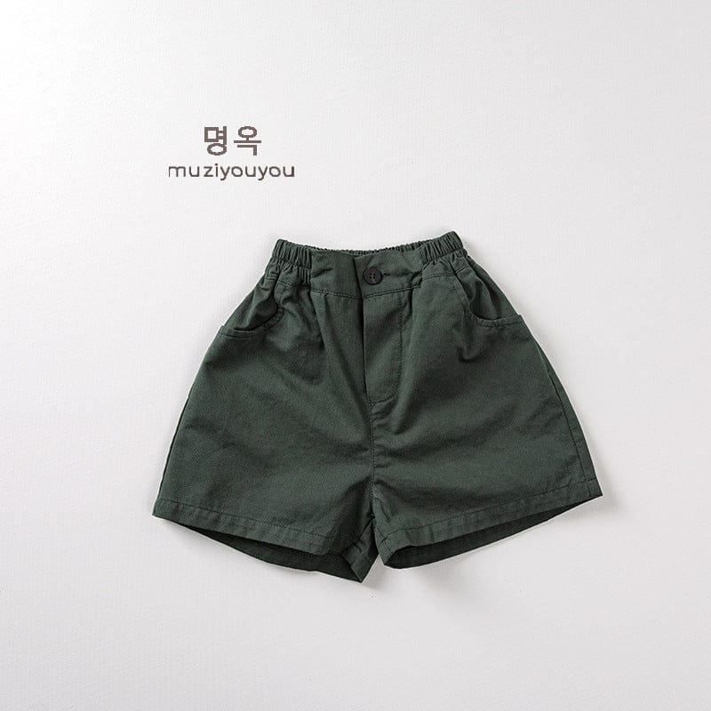 ハーフパンツ・ショートパンツ Dark Green / 80cm シンプルデイリーショートパンツ【mh0009811】