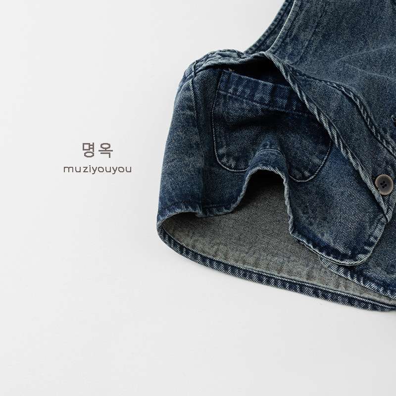 ベスト Denim Versatile Trendy Vest デニムベスト【mh0012016】