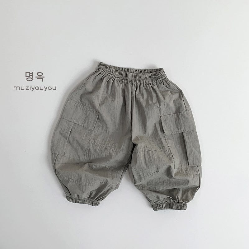 ロングパンツ・スウェットパンツ Gray Green / 80cm カーゴルーズパンツ【mh0009592】