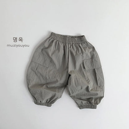ロングパンツ・スウェットパンツ Gray Green / 80cm カーゴルーズパンツ【mh0009592】