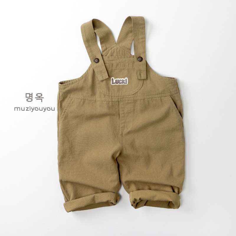 オーバーオール Khaki / 80cm Bib Cotton Personalized Overalls コットン オーバーオール【mh0012013】