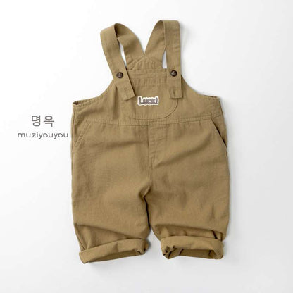 オーバーオール Khaki / 80cm Bib Cotton Personalized Overalls コットン オーバーオール【mh0012013】