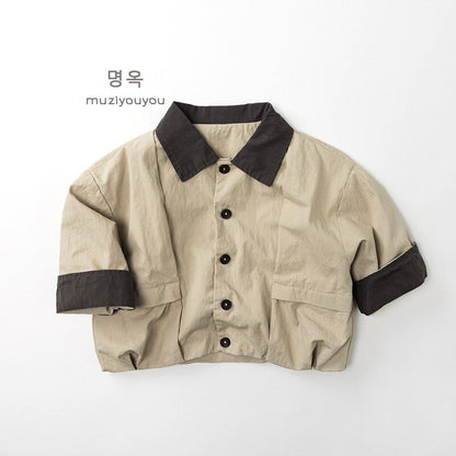 ショートコート・ジャケット・ジャンパー Light Khaki / 80cm Forest Style Versatile Jacket カジュアルジャケット【mh0012034】