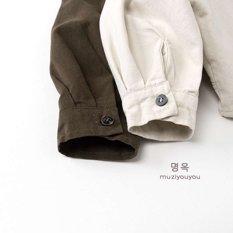 長袖シャツ・ブラウス Long Sleeve Minimalist Shirt 長袖シャツ【mh0012015】