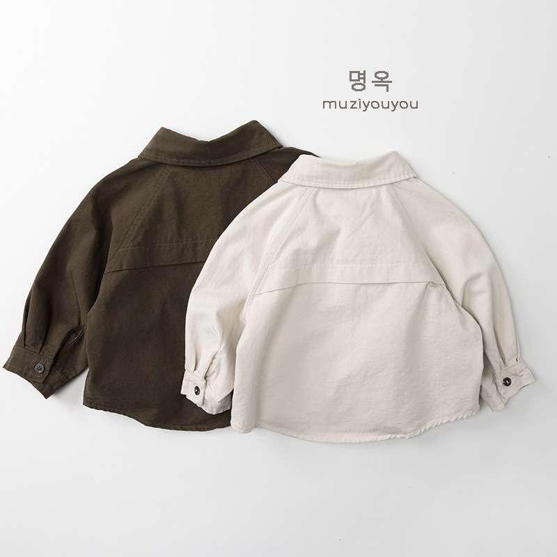 長袖シャツ・ブラウス Long Sleeve Minimalist Shirt 長袖シャツ【mh0012015】