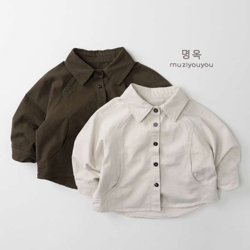 長袖シャツ・ブラウス Long Sleeve Minimalist Shirt 長袖シャツ【mh0012015】