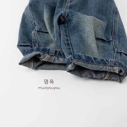 デニムパンツ Loose Durable Denim Slacks デニムパンツ【mh0012018】