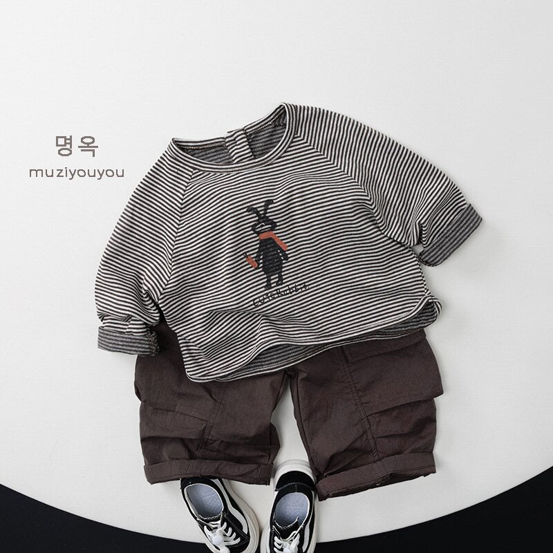 ロングパンツ・スウェットパンツ Loose Thin Versatile Cargo Pants カーゴパンツ【mh0012033】