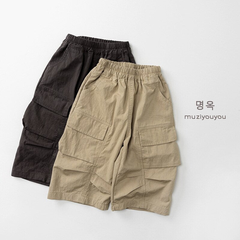 ロングパンツ・スウェットパンツ Loose Thin Versatile Cargo Pants カーゴパンツ【mh0012033】