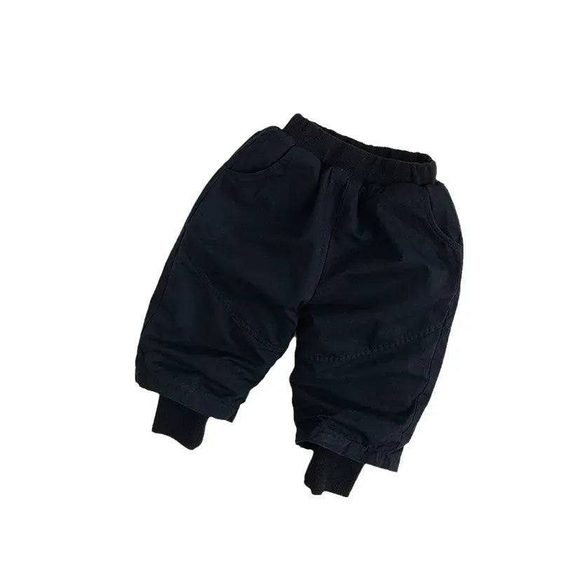 ロングパンツ・スウェットパンツ キッズパンツ パデッド防寒ロングジョガーパンツ【mh0008166】