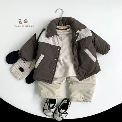 ニット・セーター キッズトップス ボトルネックリブニット長袖セーター【mh0008170】