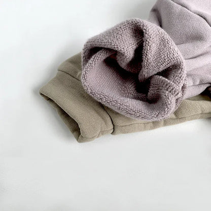 トレーナー・フーディ キッズトップス レターロゴプリントフーディ長袖スウェットパーカー【mh0008403】