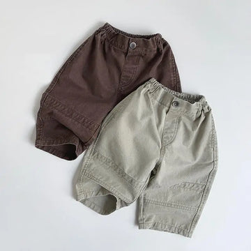 ロングパンツ・スウェットパンツ キッズパンツ 切り替えロングルーズパンツ【mh0008856】