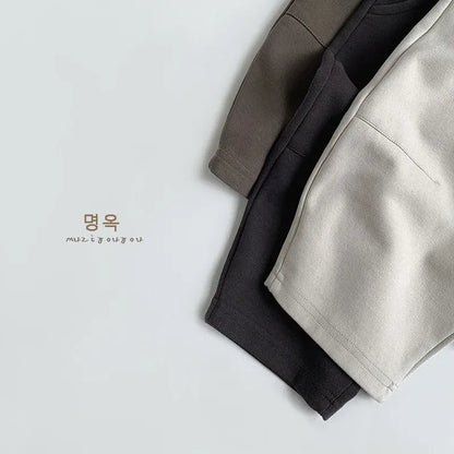 ロングパンツ・スウェットパンツ キッズパンツ シンプルルーズデイリーロングパンツ【mh0008858】