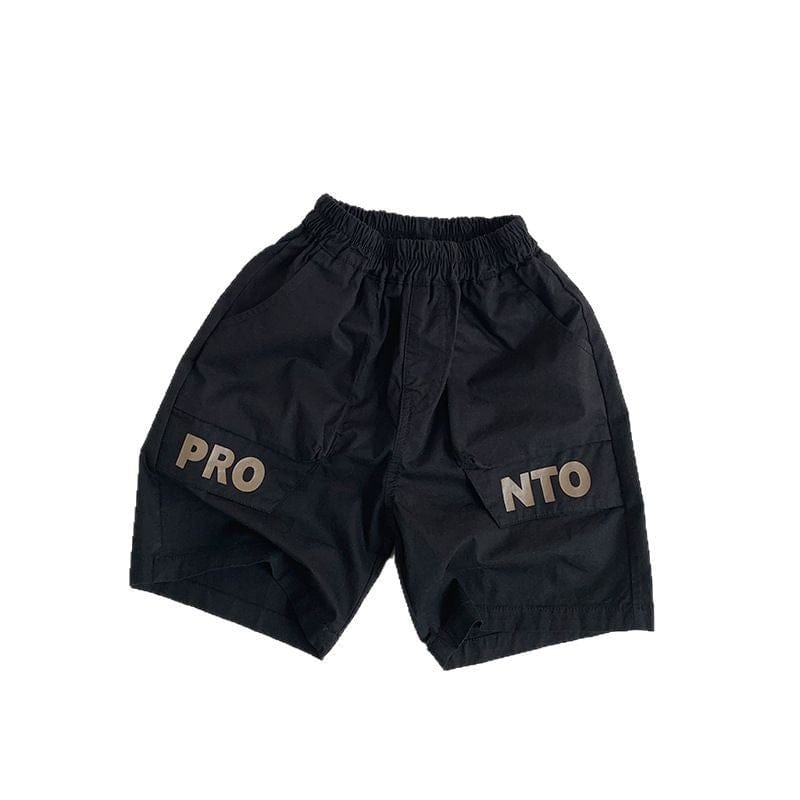 ハーフパンツ・ショートパンツ ロゴプリントショートパンツ【mh0009577】