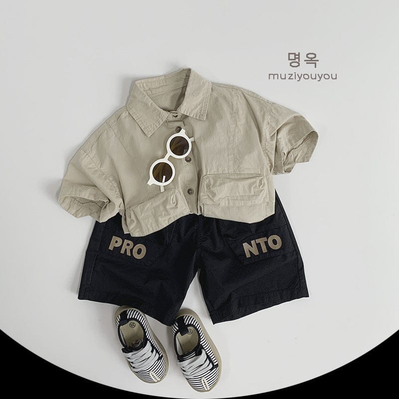 ハーフパンツ・ショートパンツ ロゴプリントショートパンツ【mh0009577】