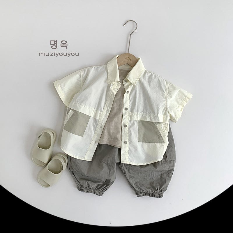 半袖シャツ・ブラウス 半袖サファリシャツ【mh0009579】