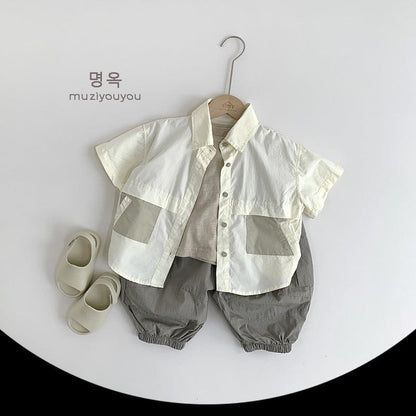 半袖シャツ・ブラウス 半袖サファリシャツ【mh0009579】