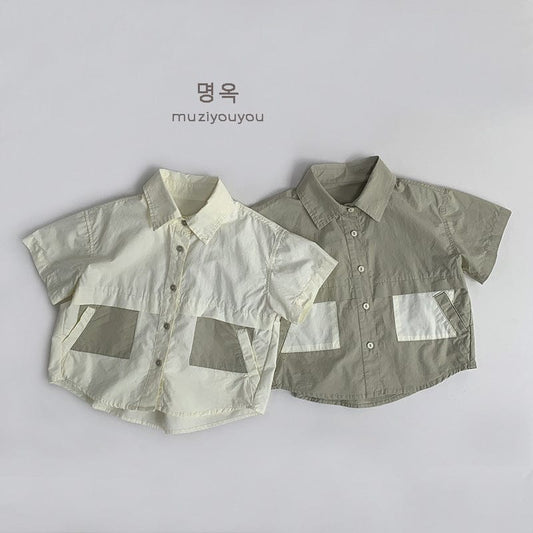 半袖シャツ・ブラウス 半袖サファリシャツ【mh0009579】