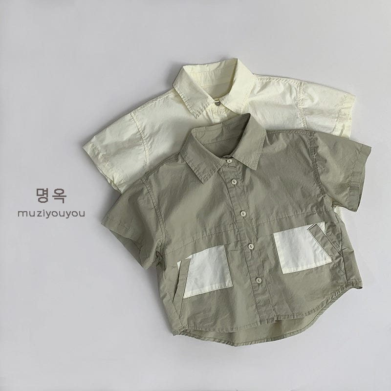 半袖シャツ・ブラウス 半袖サファリシャツ【mh0009579】