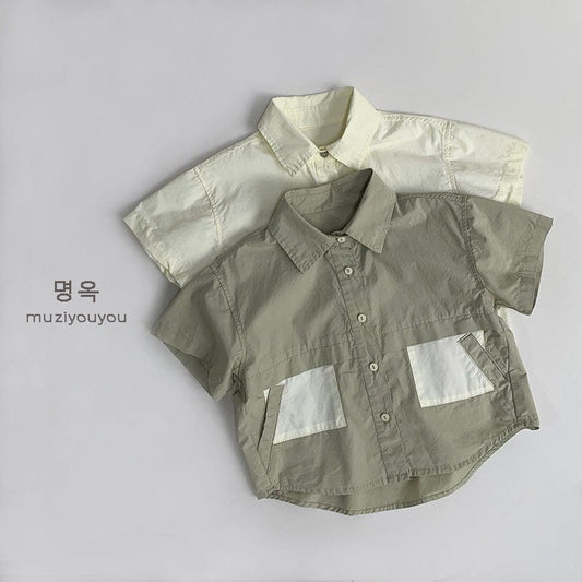 半袖シャツ・ブラウス 半袖サファリシャツ【mh0009579】