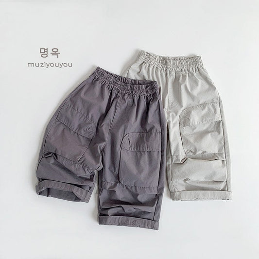 ロングパンツ・スウェットパンツ カジュアルルーズカーゴパンツ【mh0009588】