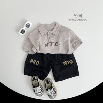 半袖シャツ・ブラウス プリント半袖ポロシャツ【mh0009589】