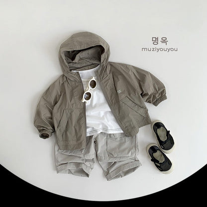 ショートコート・ジャケット・ジャンパー ジップアップパーカーライトウェイトジャケット【mh0009591】