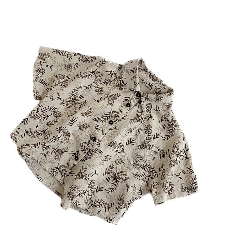 半袖シャツ・ブラウス 半袖ルーズアロハシャツ【mh0009595】