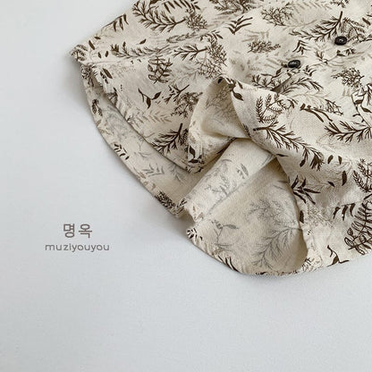 半袖シャツ・ブラウス 半袖ルーズアロハシャツ【mh0009595】