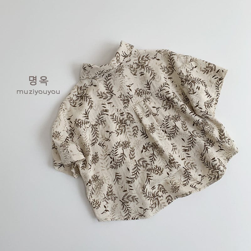 半袖シャツ・ブラウス 半袖ルーズアロハシャツ【mh0009595】