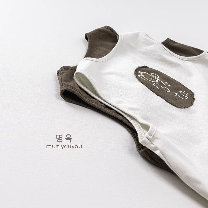 タンクトップ・キャミソール・ノースリーブトップス 三日月ポケットバックパッチタンクトップ【mh0009803】