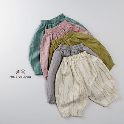 ロングパンツ・スウェットパンツ ストライプサマールーズイージーパンツ【mh0009808】