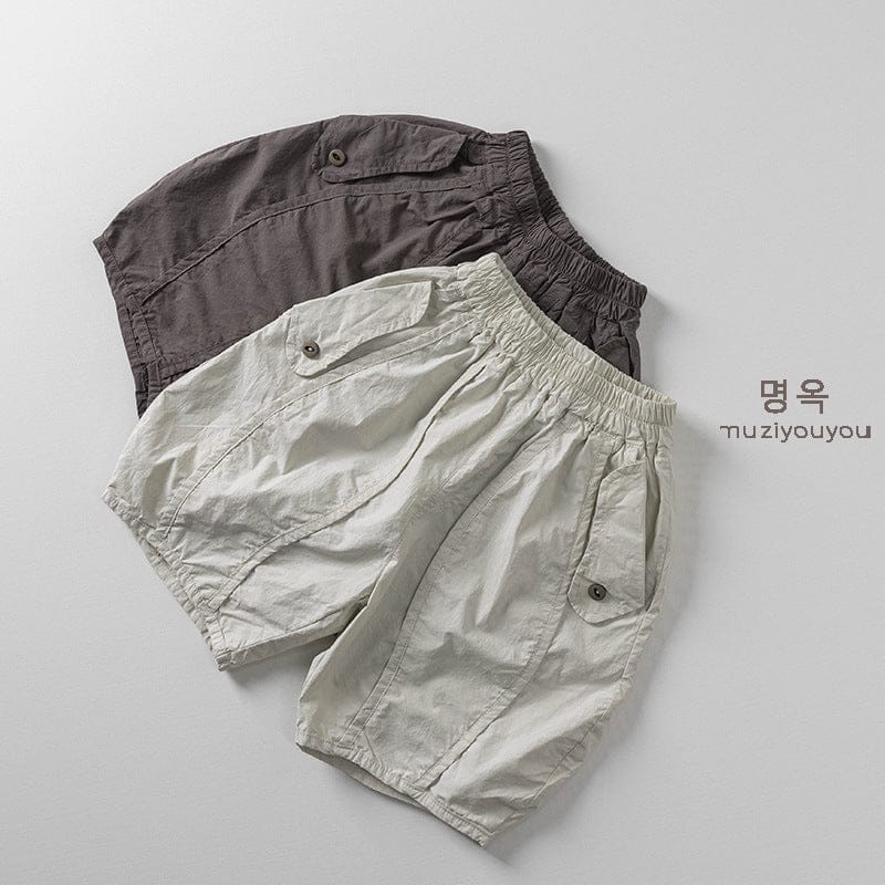 ハーフパンツ・ショートパンツ フラップポケットハーフサファリパンツ【mh0009810】