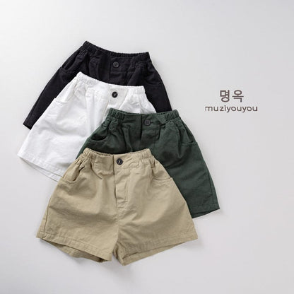 ハーフパンツ・ショートパンツ シンプルデイリーショートパンツ【mh0009811】