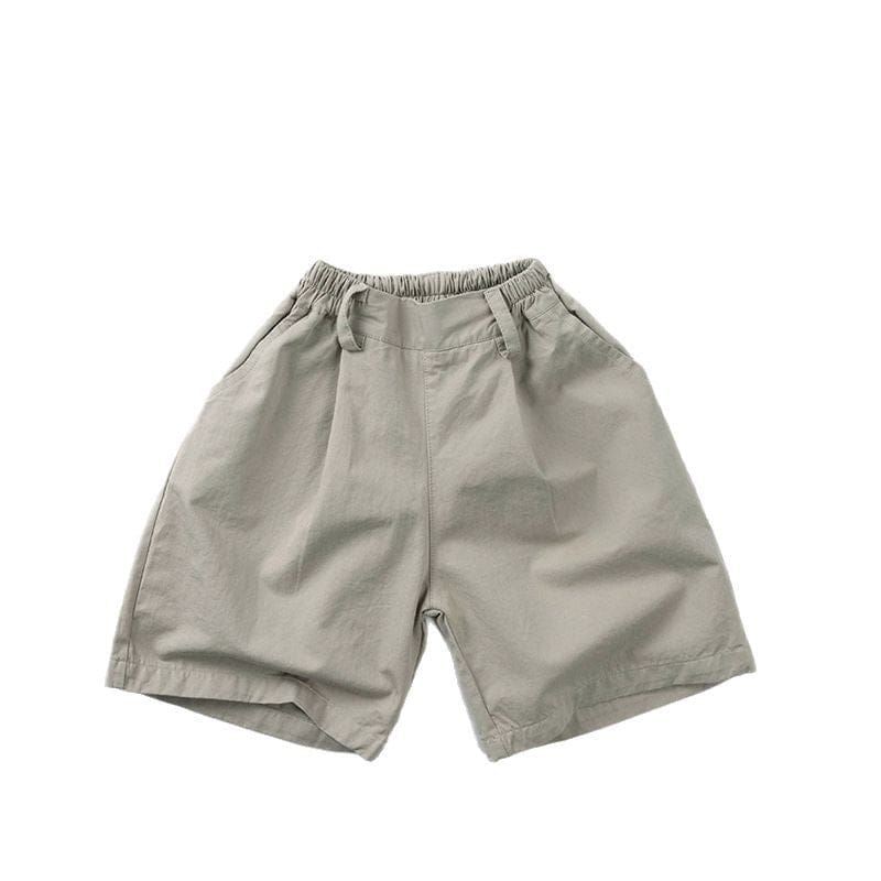 ハーフパンツ・ショートパンツ シンプルコットンワイドハーフパンツ【mh0009813】