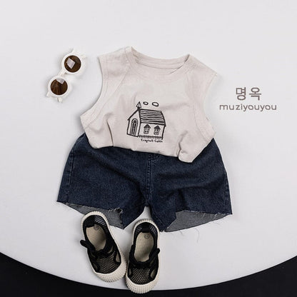 デニムパンツ カットオフデニムハーフパンツ【mh0009814】