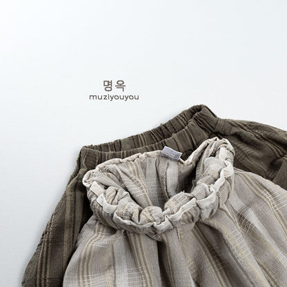 ハーフパンツ・ショートパンツ ストライプバルーンショートパンツ【mh0009815】