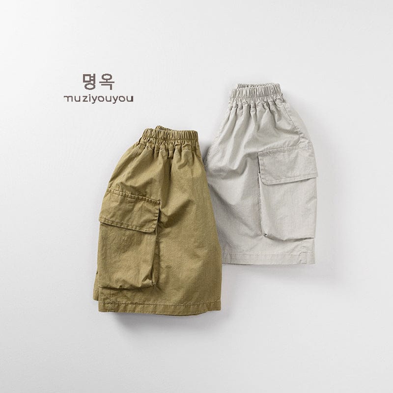 ハーフパンツ・ショートパンツ ビッグポケットルーズカーゴハーフパンツ【mh0009817】