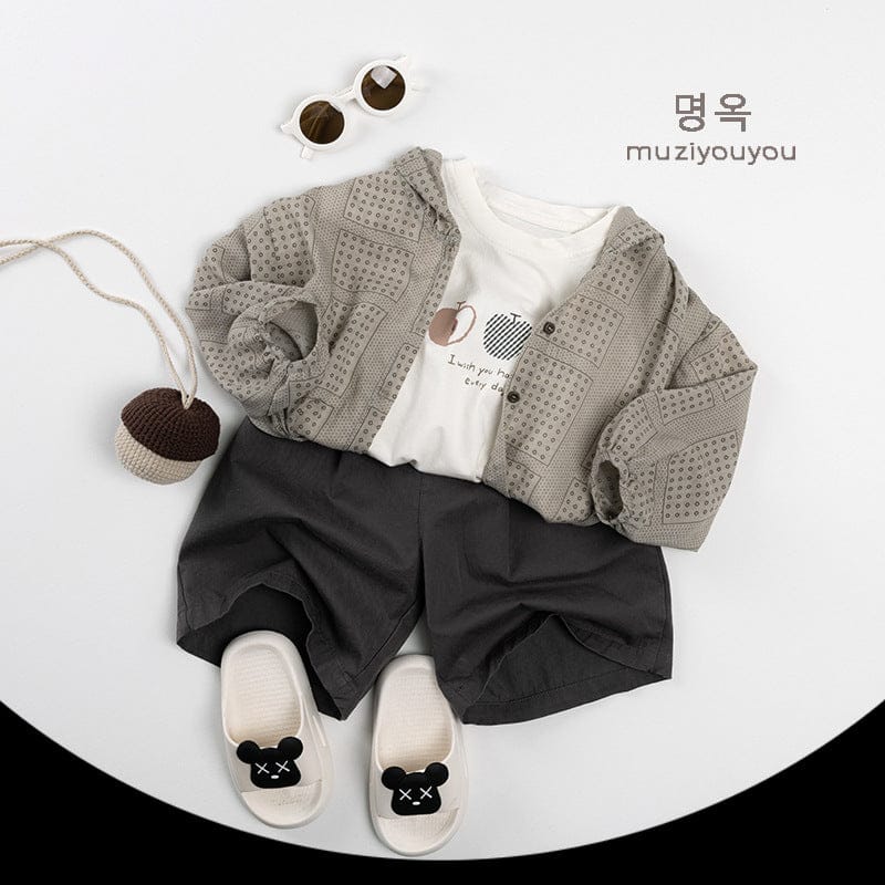 カーディガン・パーカー チェックフーディーサマーカーディガンジャケット【mh0009823】