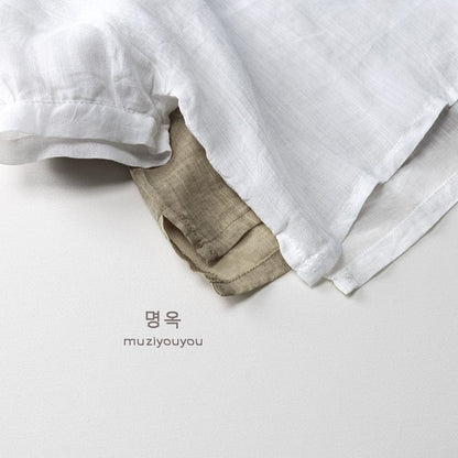 半袖シャツ・ブラウス 薄手ナチュラル半袖シャツ【mh0010457】