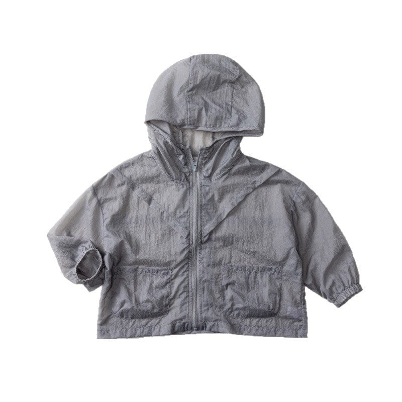 ショートコート・ジャケット・ジャンパー 薄手フーディージッパーサマージャケット【mh0010458】