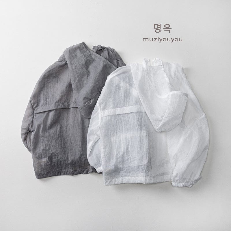 ショートコート・ジャケット・ジャンパー 薄手フーディージッパーサマージャケット【mh0010458】