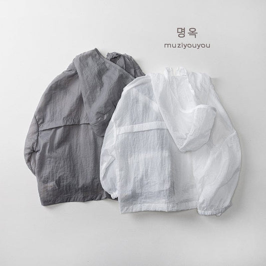 ショートコート・ジャケット・ジャンパー 薄手フーディージッパーサマージャケット【mh0010458】