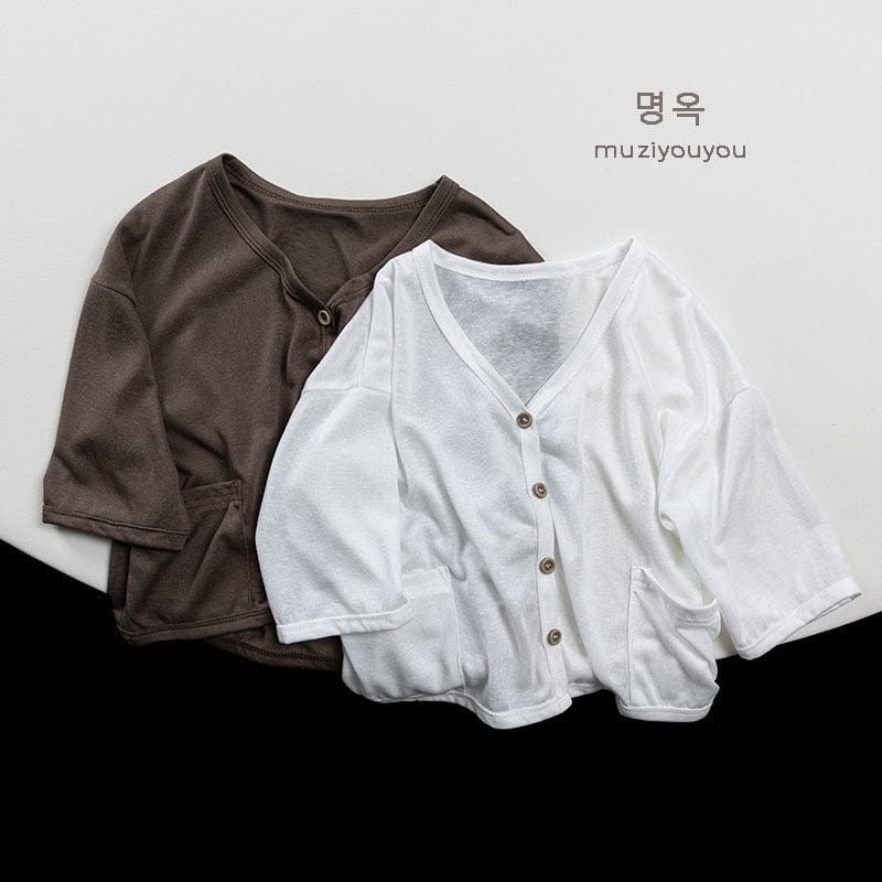 カーディガン・パーカー シンプルサマーカーディガン【mh0010459】